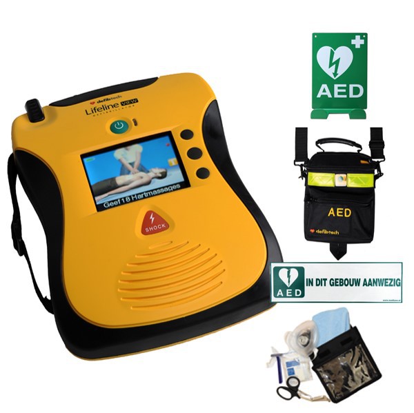 Defibtech Lifeline View AED Inclusief Tas | Ehabo Preventie