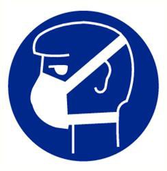 Pictogram Stofmasker verplicht