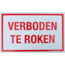 Verboden te roken