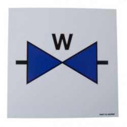 Pictogram waterafsluiter