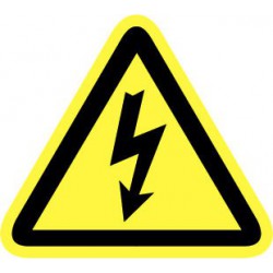 Pictogram Electrische spanning