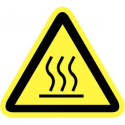 Pictogram Heet oppervlak